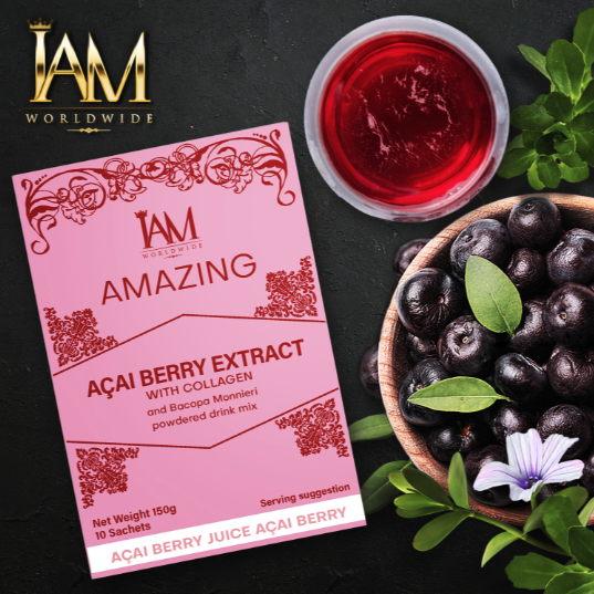 Amazing Acai Berry extract juice with Bacopa Monnieri